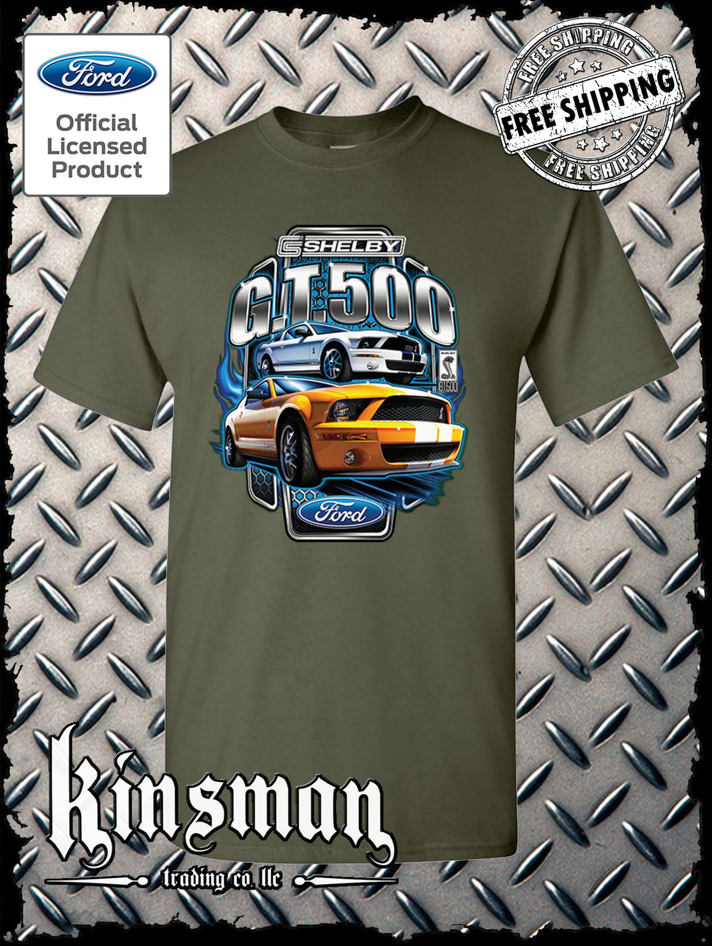 Ford / Shelby GT 500 T-Shirt - Official Licensed Product