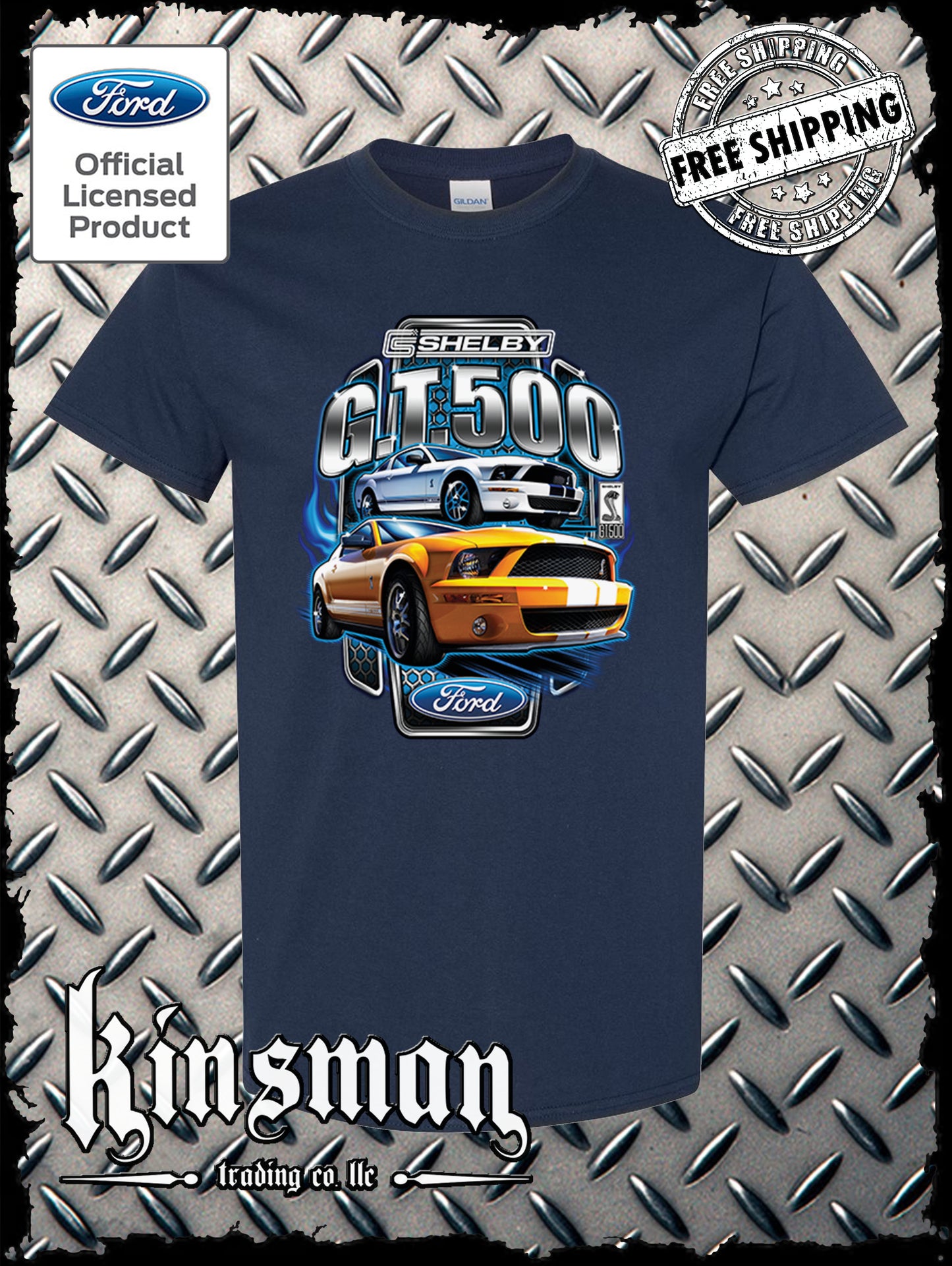 Ford / Shelby GT 500 T-Shirt - Official Licensed Product