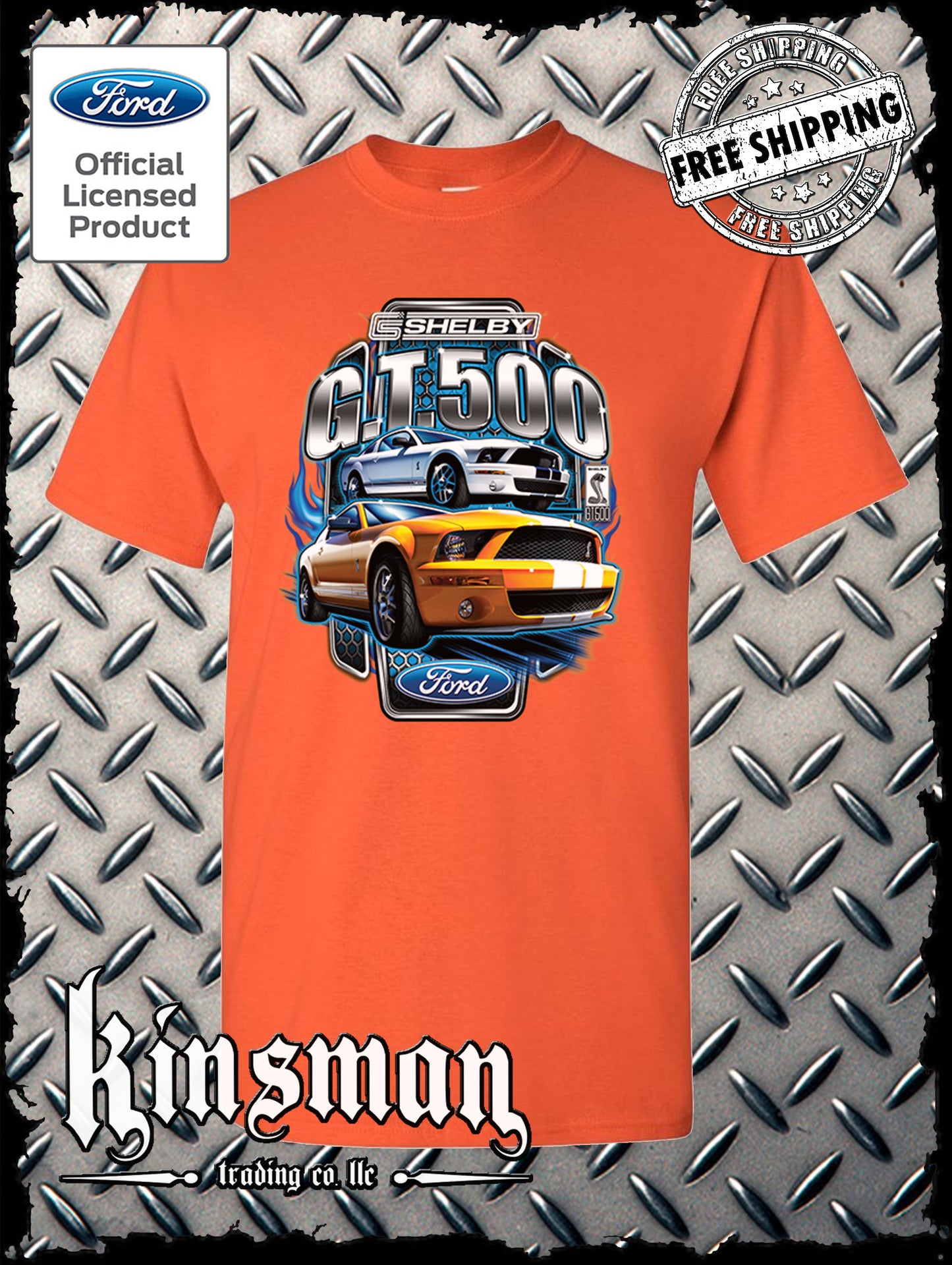 Ford / Shelby GT 500 T-Shirt - Official Licensed Product