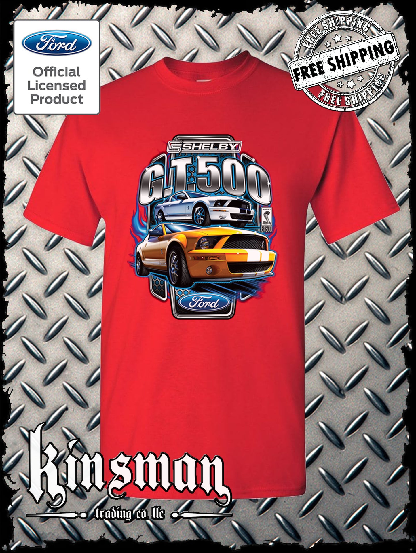 Ford / Shelby GT 500 T-Shirt - Official Licensed Product