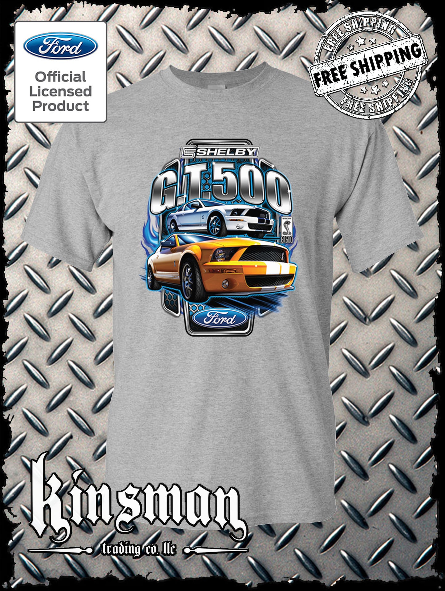 Ford / Shelby GT 500 T-Shirt - Official Licensed Product