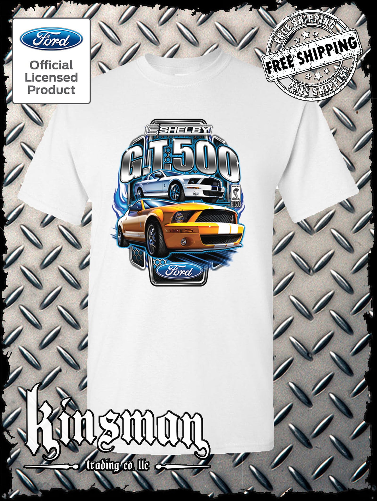 Ford / Shelby GT 500 T-Shirt - Official Licensed Product