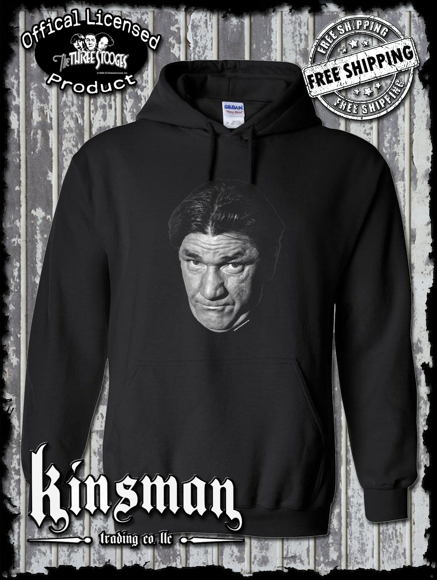 Three Stooges Shemp Hoodie / Sweatshirt