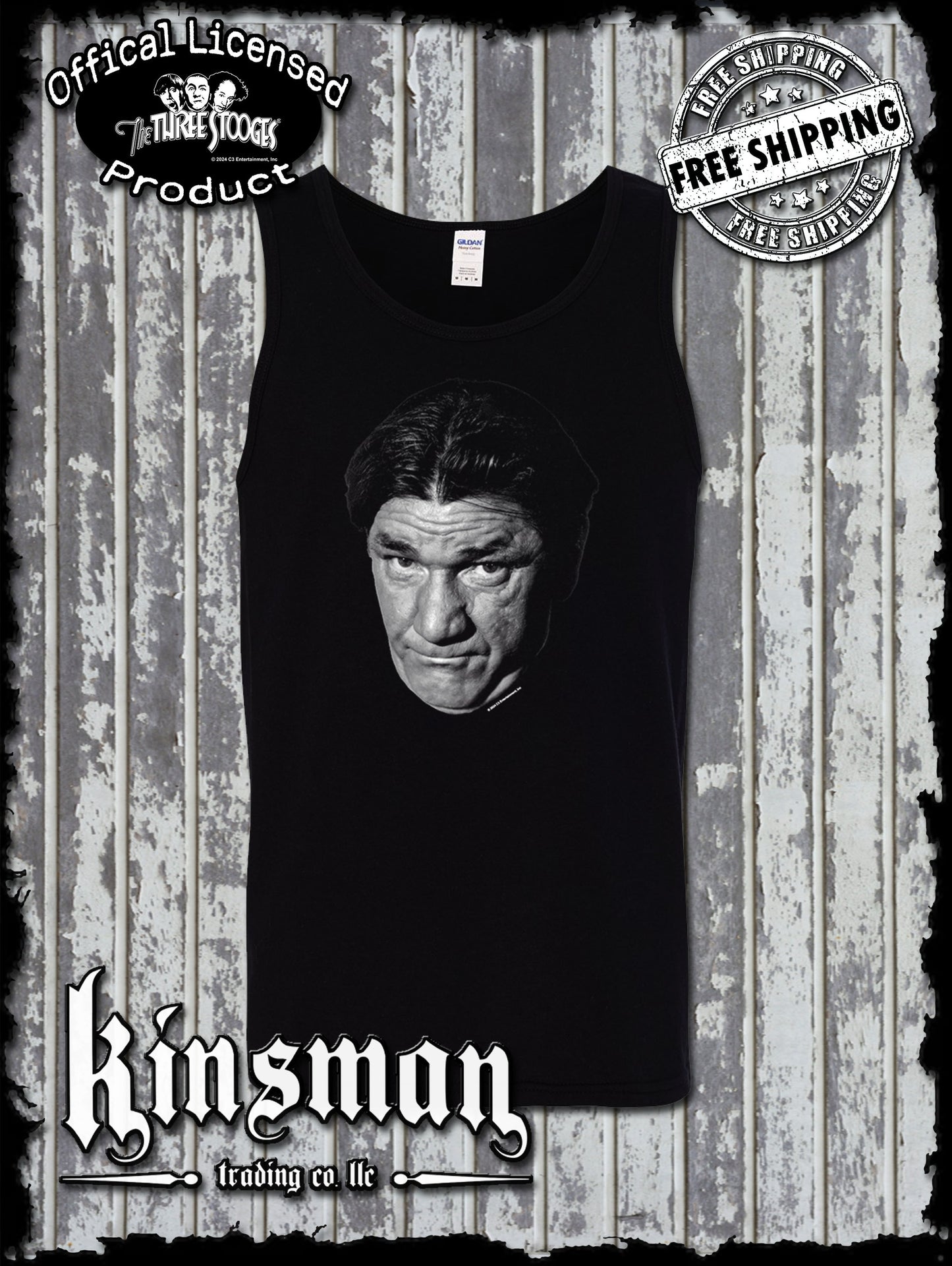 Three Stooges Shemp Tank Top T-Shirt
