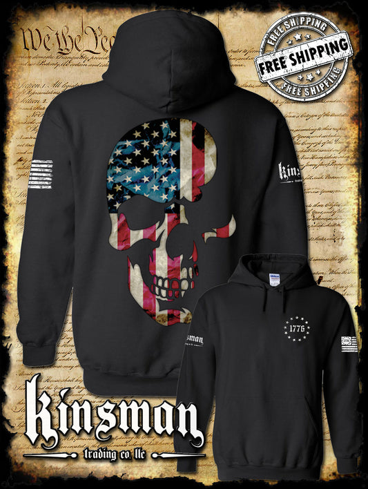 AMERICANA SKULL Hoodie / Sweatshirt