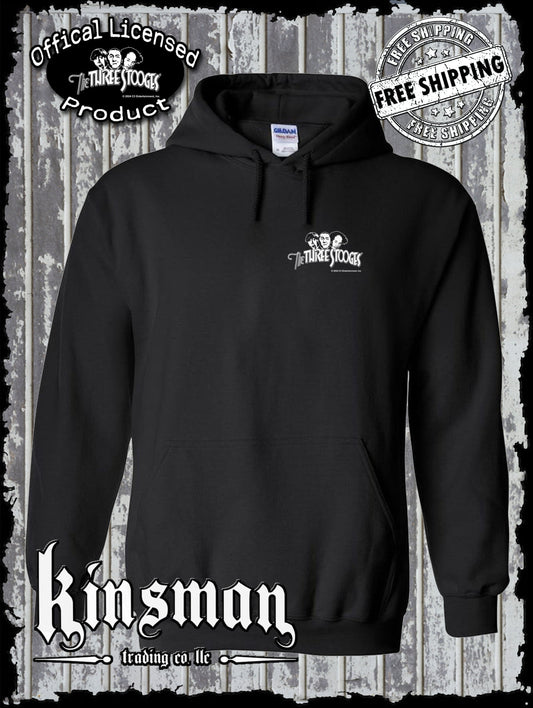 Three Stooges Logo Crest Hoodie / Sweatshirt