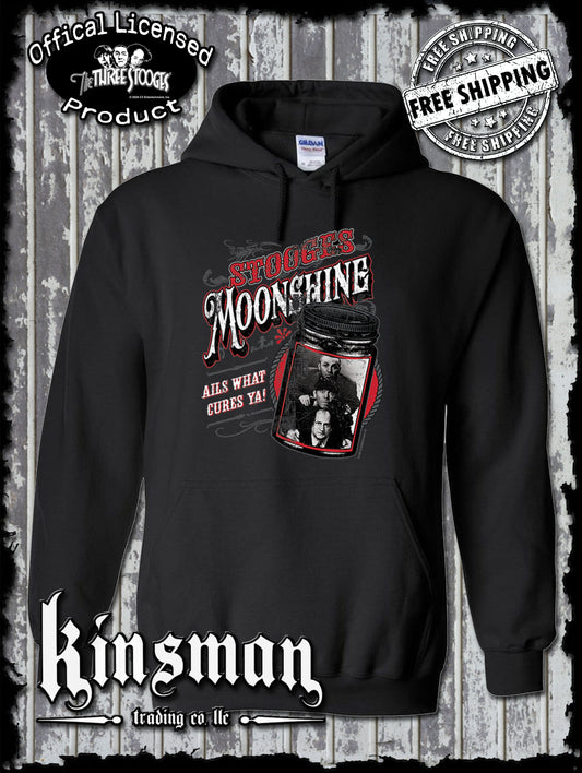 Three Stooges Moonshine Hoodie / Sweatshirt