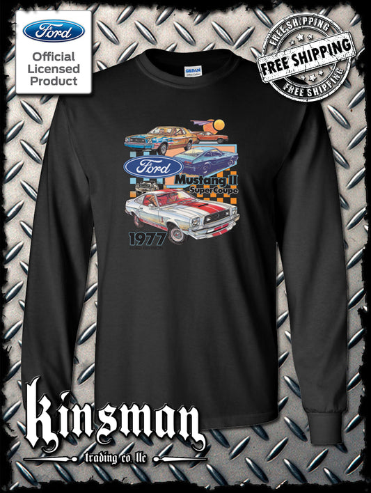 Ford Mustang II Super Coupe Long Sleeve T-Shirt