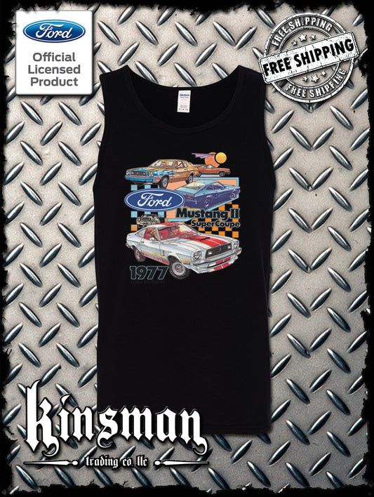 Ford Mustang II Super Coupe Tank Top T-Shirt