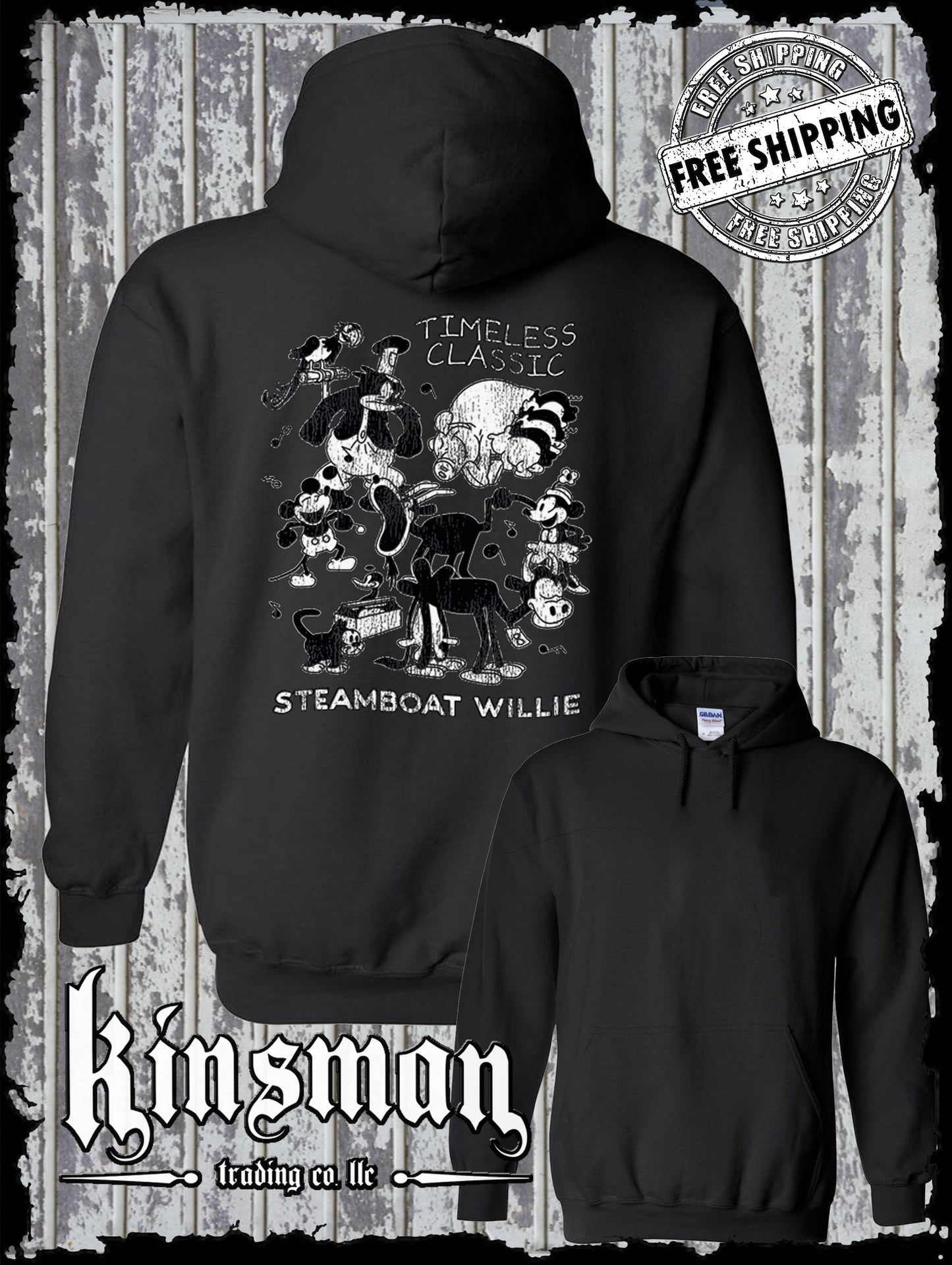 Steamboat Willie Timeless Classic Hoodie / Sweatshirt Cartoon Mouse