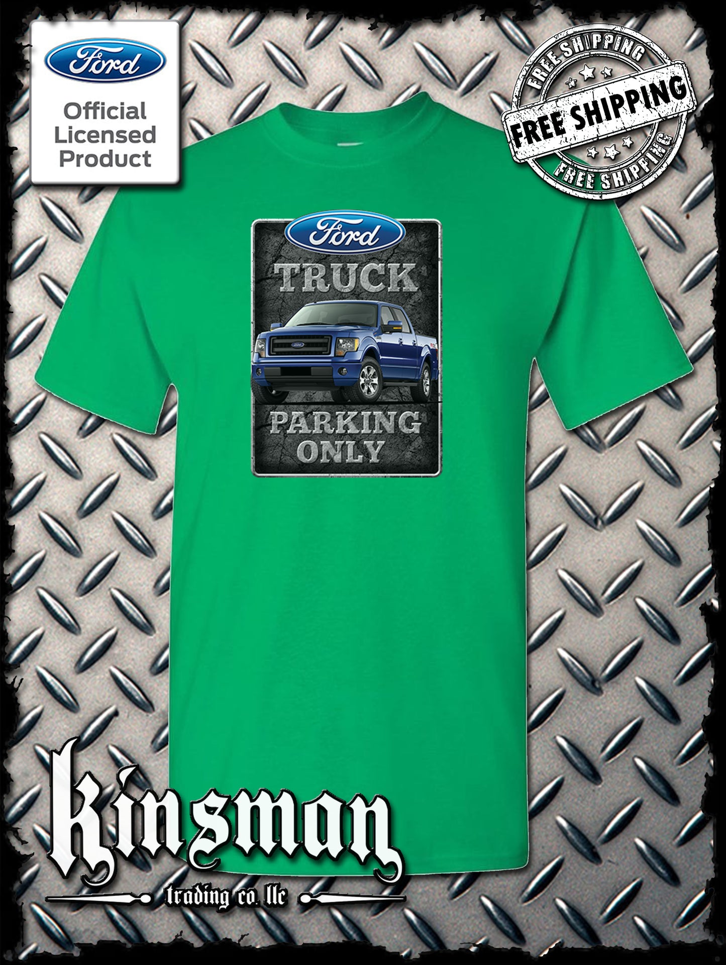 Ford Truck Parking Only T-Shirt F-150 - Official Licensed Product
