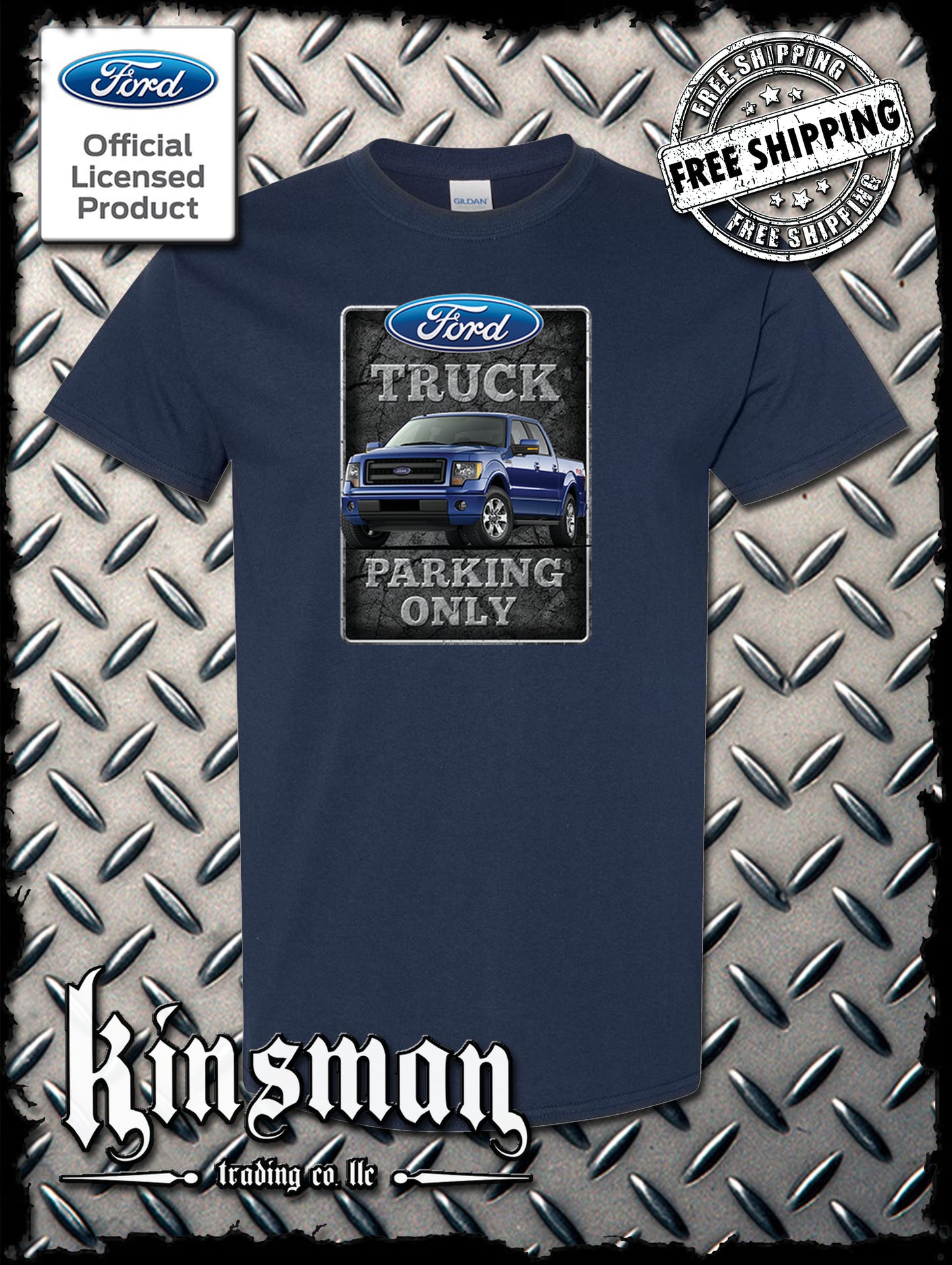 Ford Truck Parking Only T-Shirt F-150 - Official Licensed Product