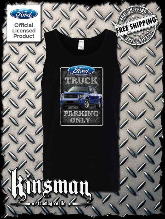 Ford Truck Parking Only Tank Top T-Shirt F-150 - Official Licensed Product