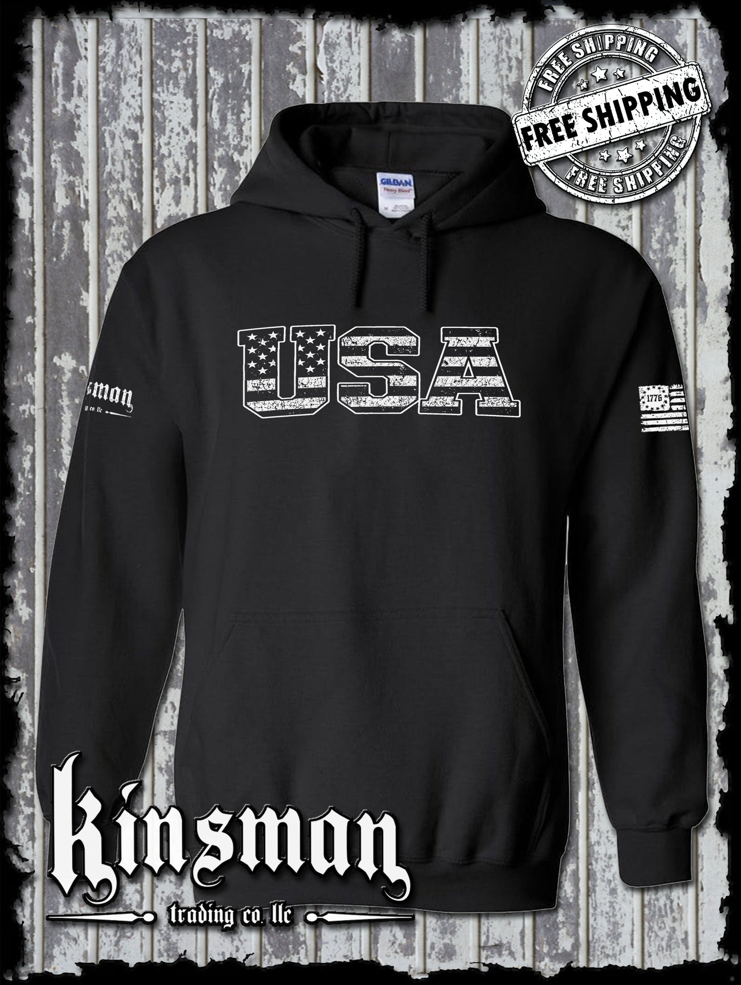 USA American Flag Hoodie / Sweatshirt