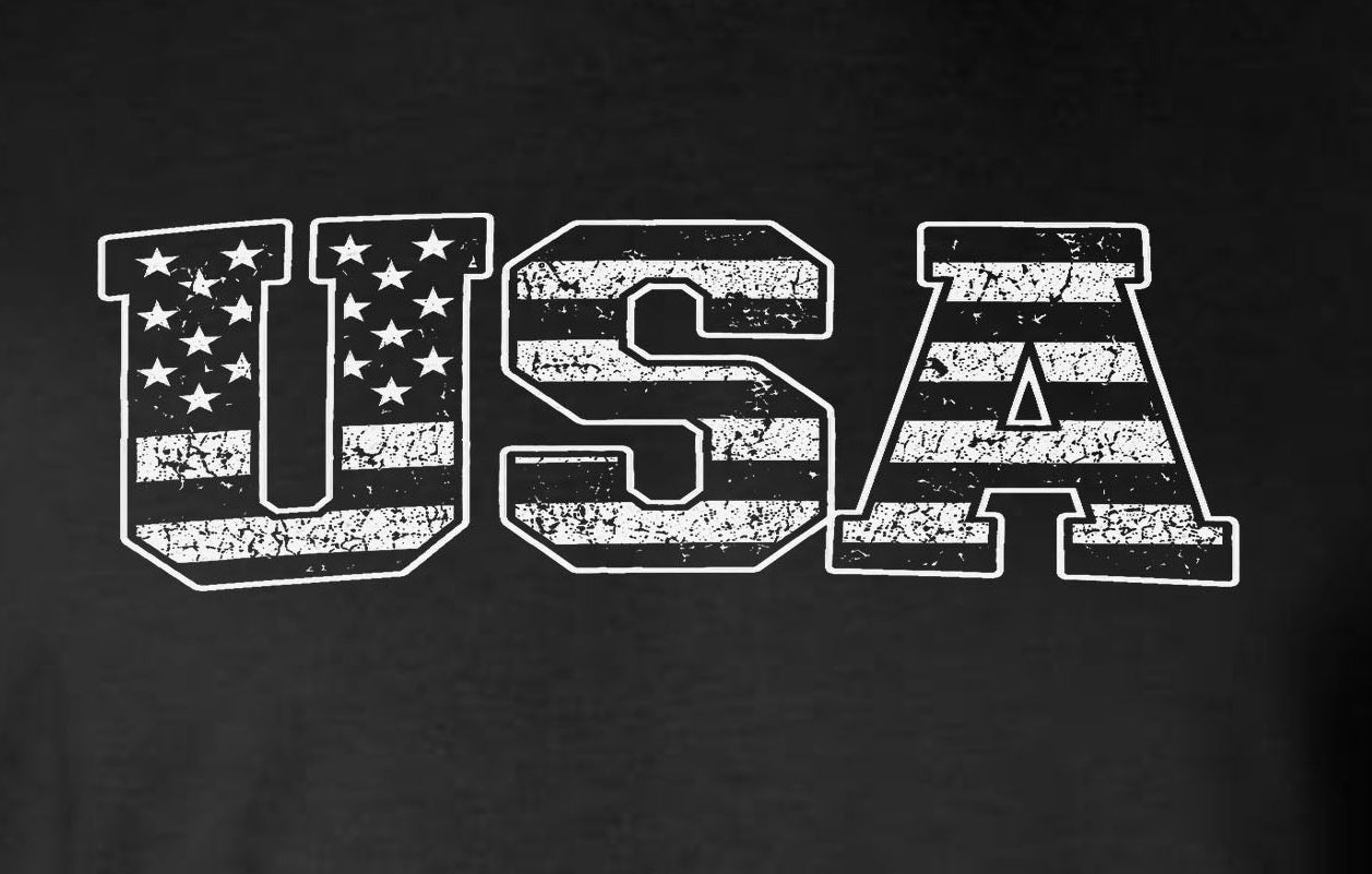 USA American Flag Tank Top T-Shirt
