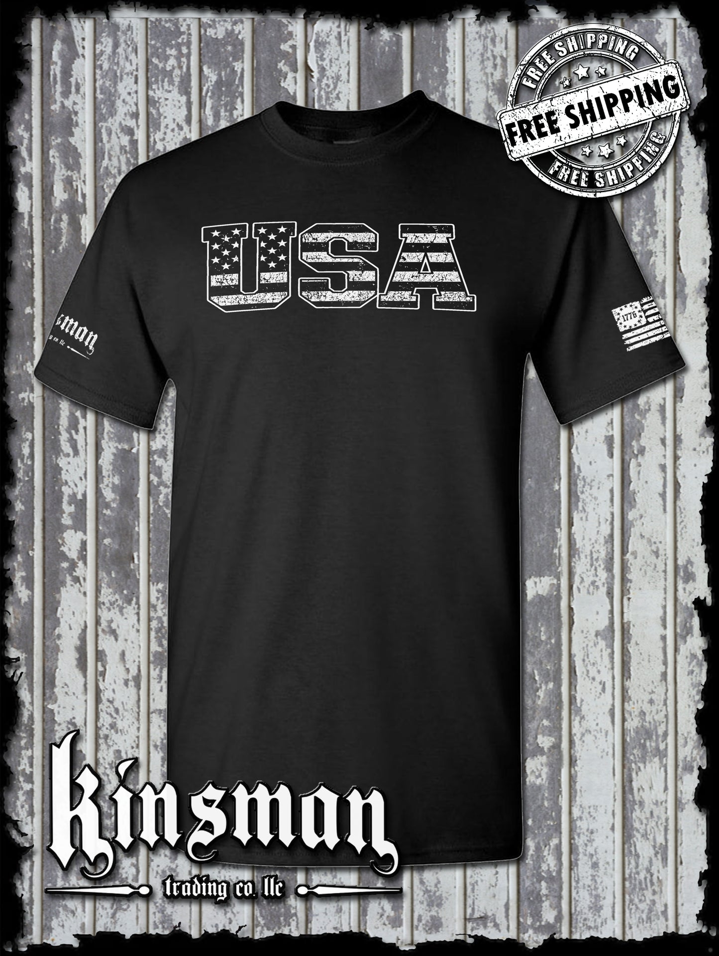 USA American Flag T-Shirt