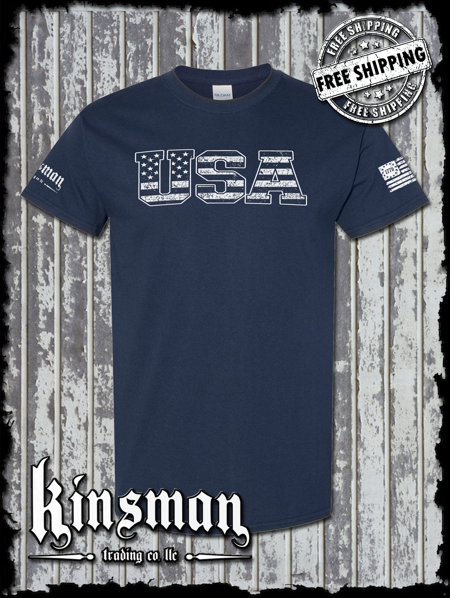 USA American Flag T-Shirt