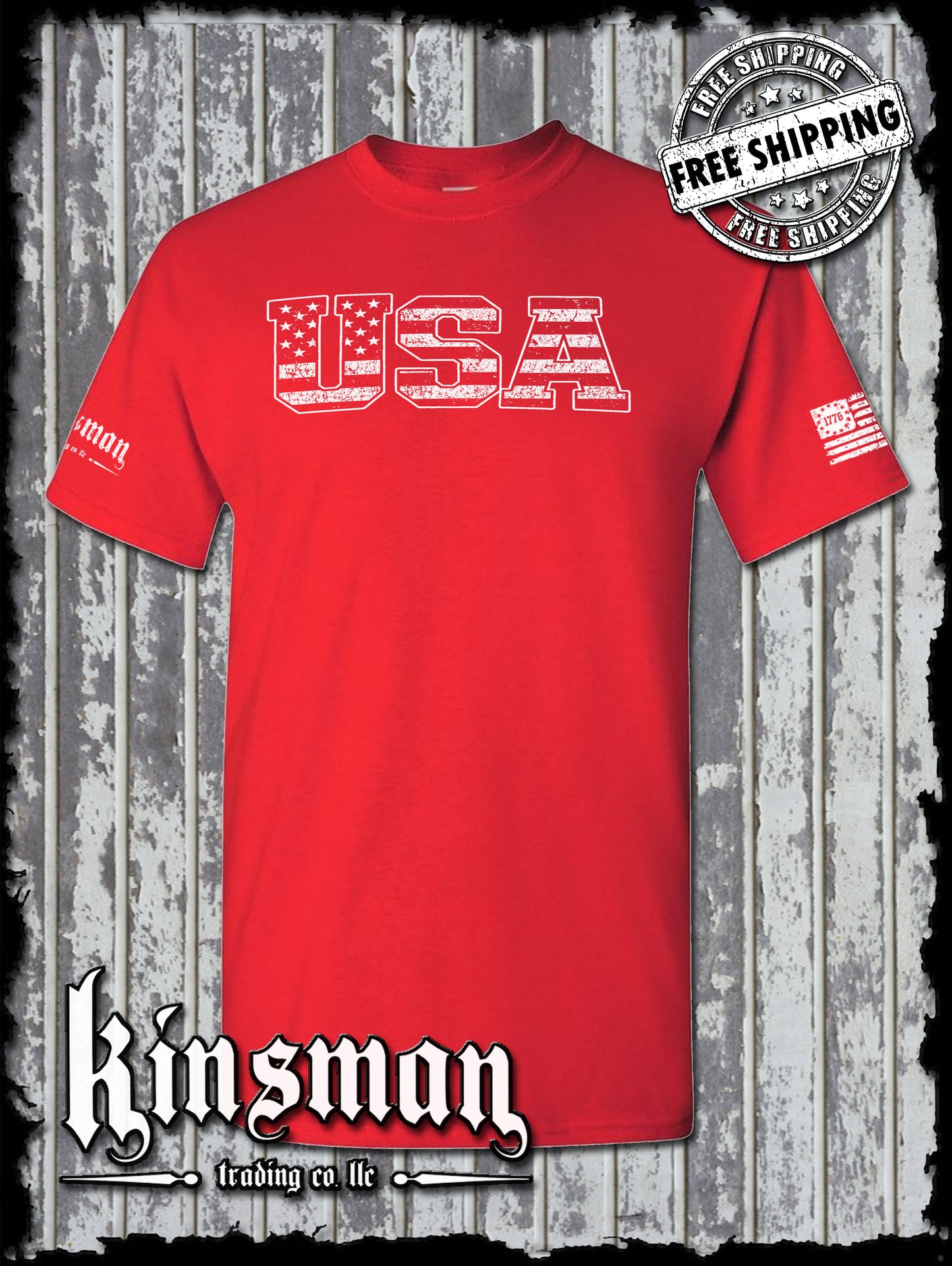 USA American Flag T-Shirt