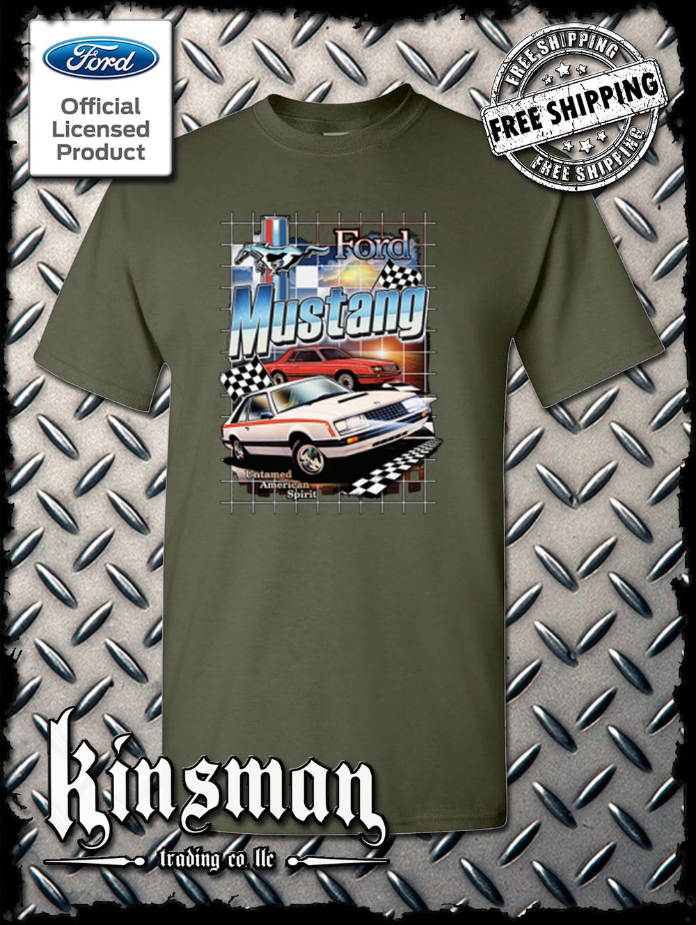 Ford Mustang Untamed American Spirit T-Shirt