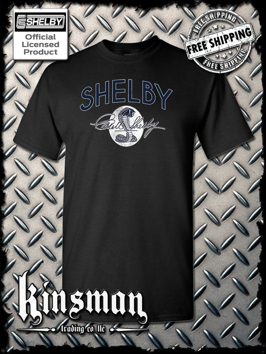 Carroll Shelby Vintage Cobra Logo T-Shirt