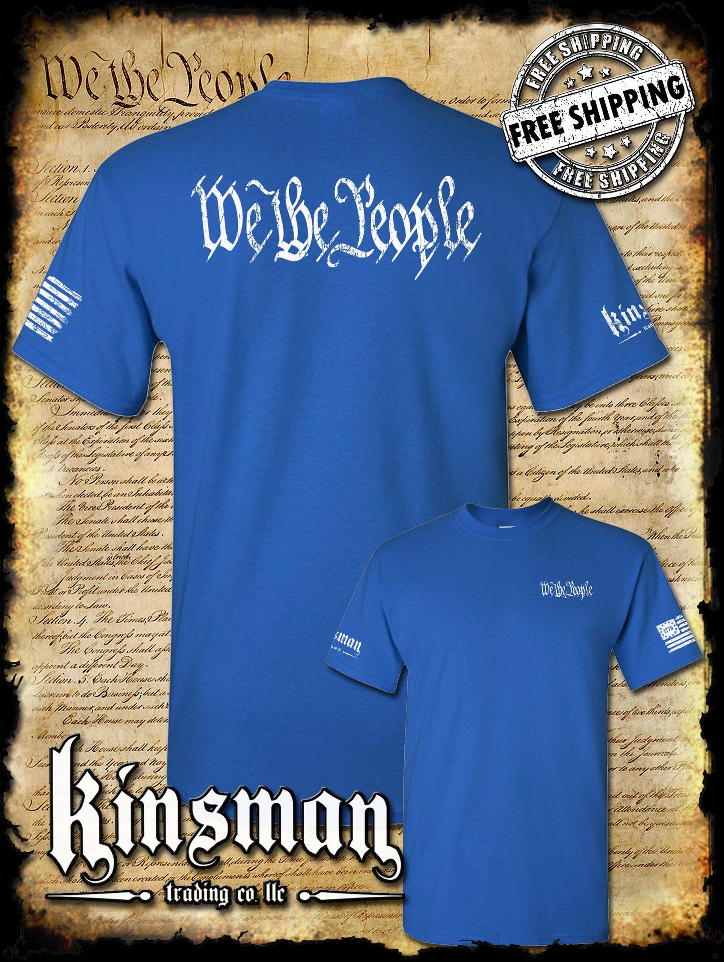 We The People 2nd Amendment 2-Sided T-Shirt