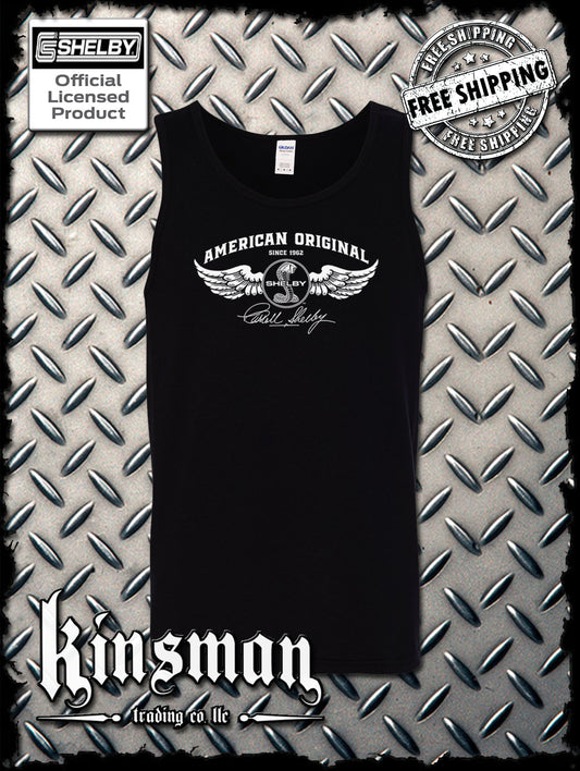 Carroll Shelby Winged Cobra Tank Top T-Shirt