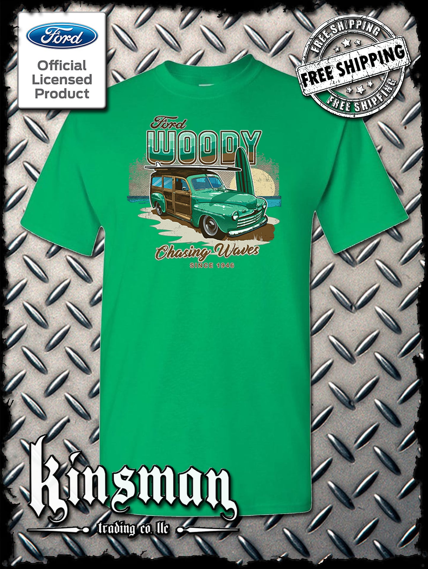 1946 Ford Woody Wagon T-Shirt