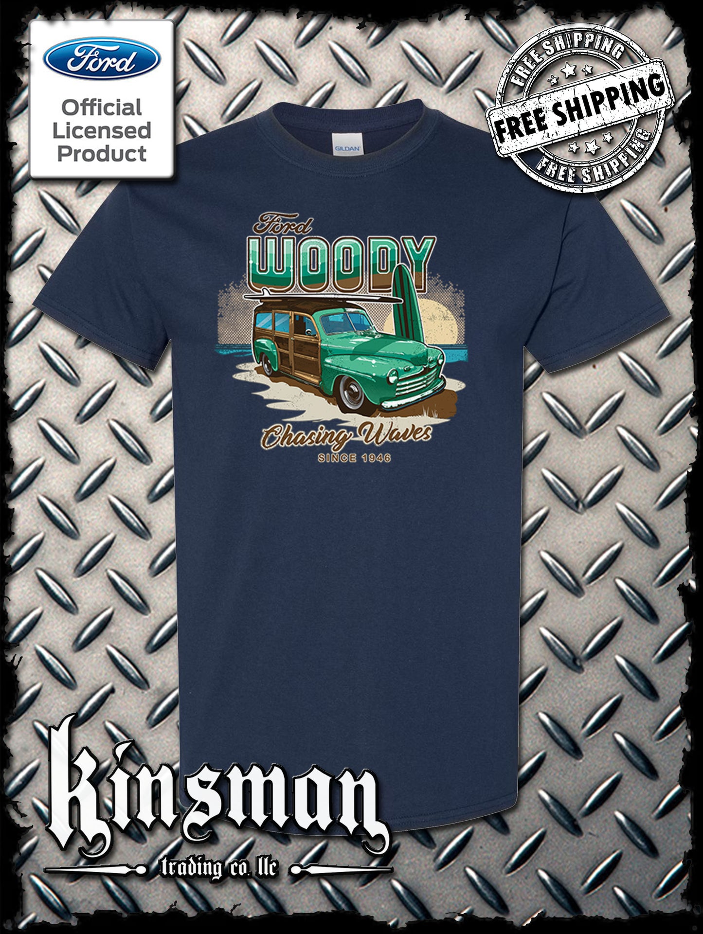 1946 Ford Woody Wagon T-Shirt