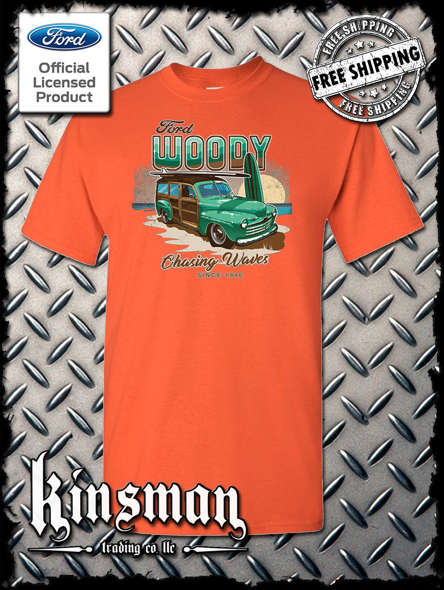1946 Ford Woody Wagon T-Shirt