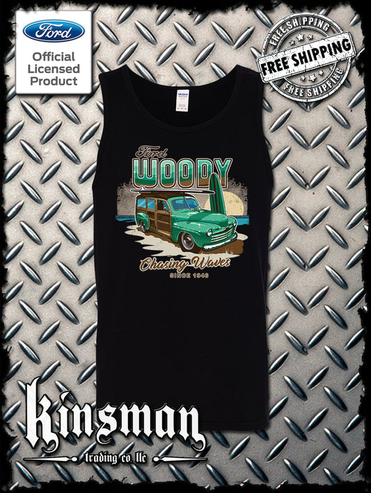 1946 Ford Woody Wagon Tank Top T-Shirt