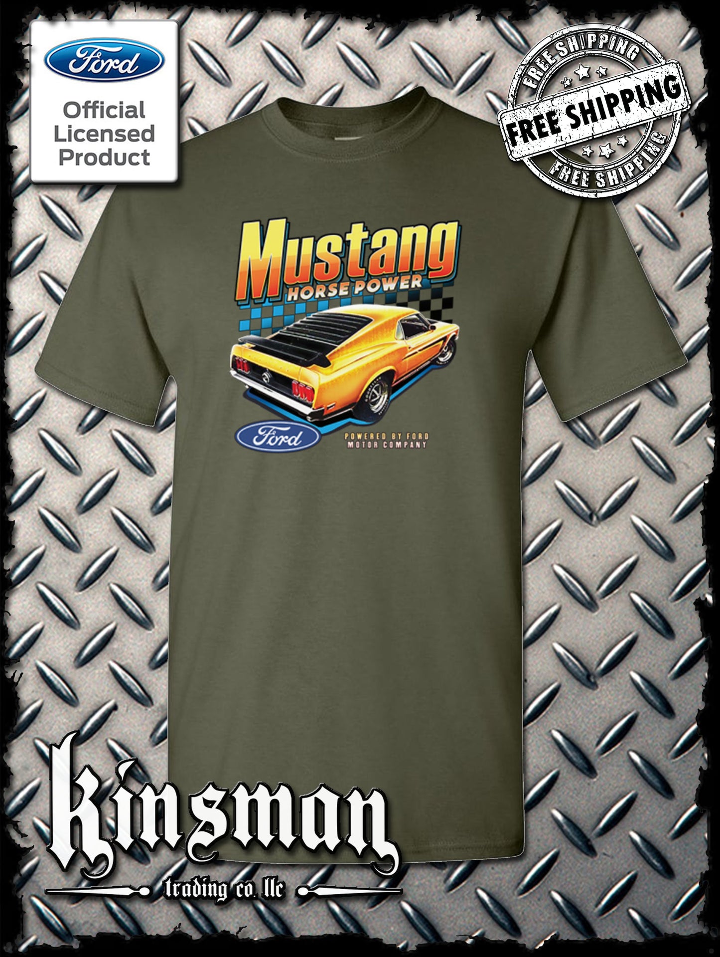 Ford Mustang Horsepower T-Shirt