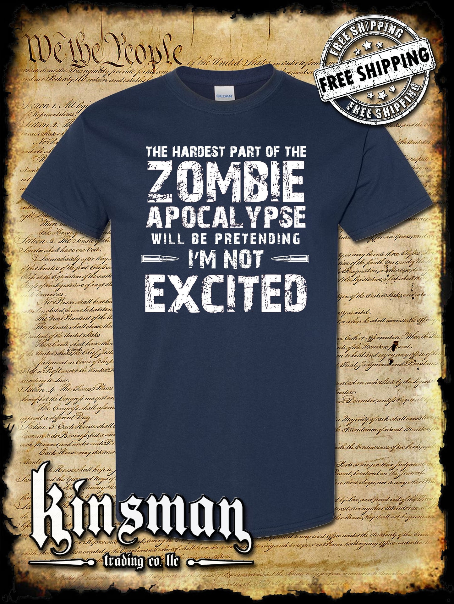 Hardest Part of a Zombie Apocalypse T-Shirt
