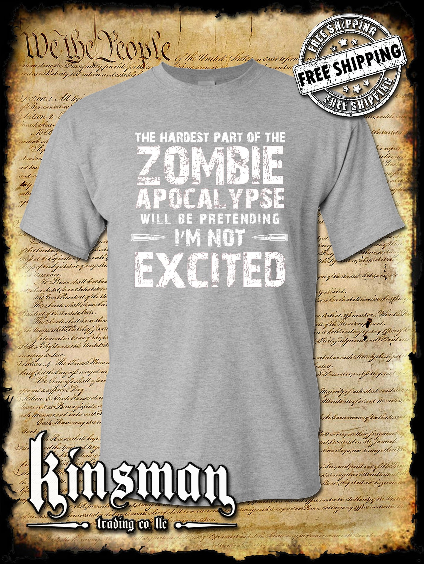 Hardest Part of a Zombie Apocalypse T-Shirt