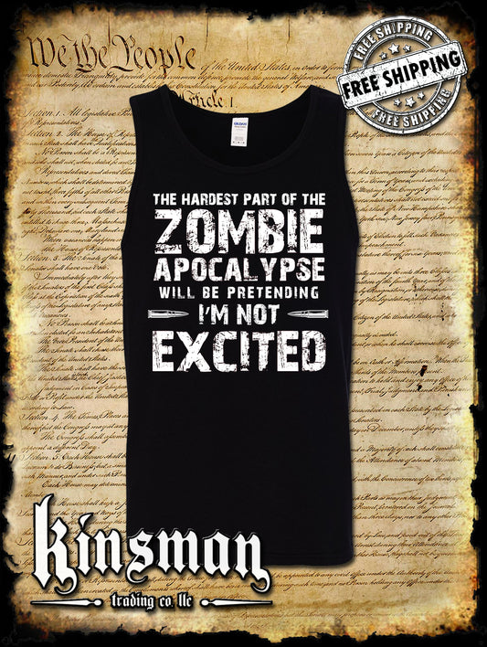Hardest Part of a Zombie Apocalypse Tank Top T-Shirt
