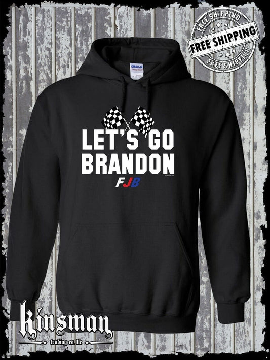 Let's Go Brandon FJB Hoodie / Sweatshirt Anti-Biden Trump 2024 Republican