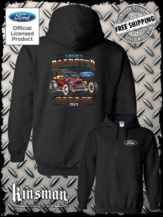 Ford T-Bucket Roadster Garage 1923 Hoodie / Sweatshirt
