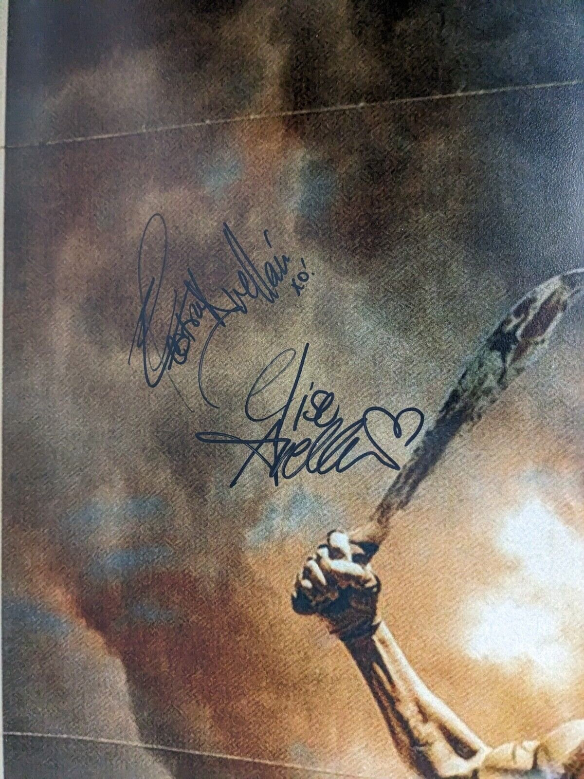 Danny Trejo Signed 27x40 Machete Poster Electra & Elise Avellan Autographed