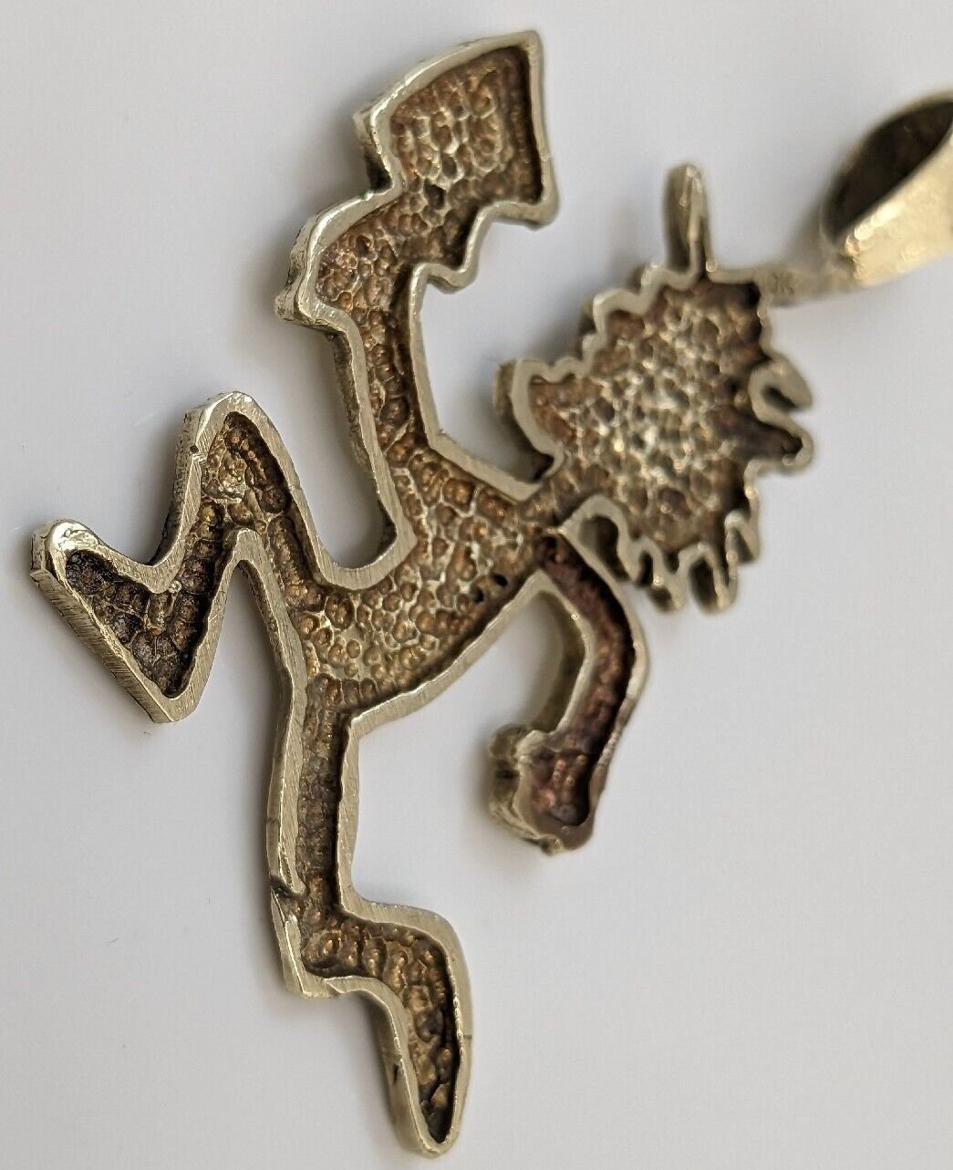 Insane Clown Posse 10k Gold Vintage 1999 Hatchetman Charm ICP Detroit Hip Hop