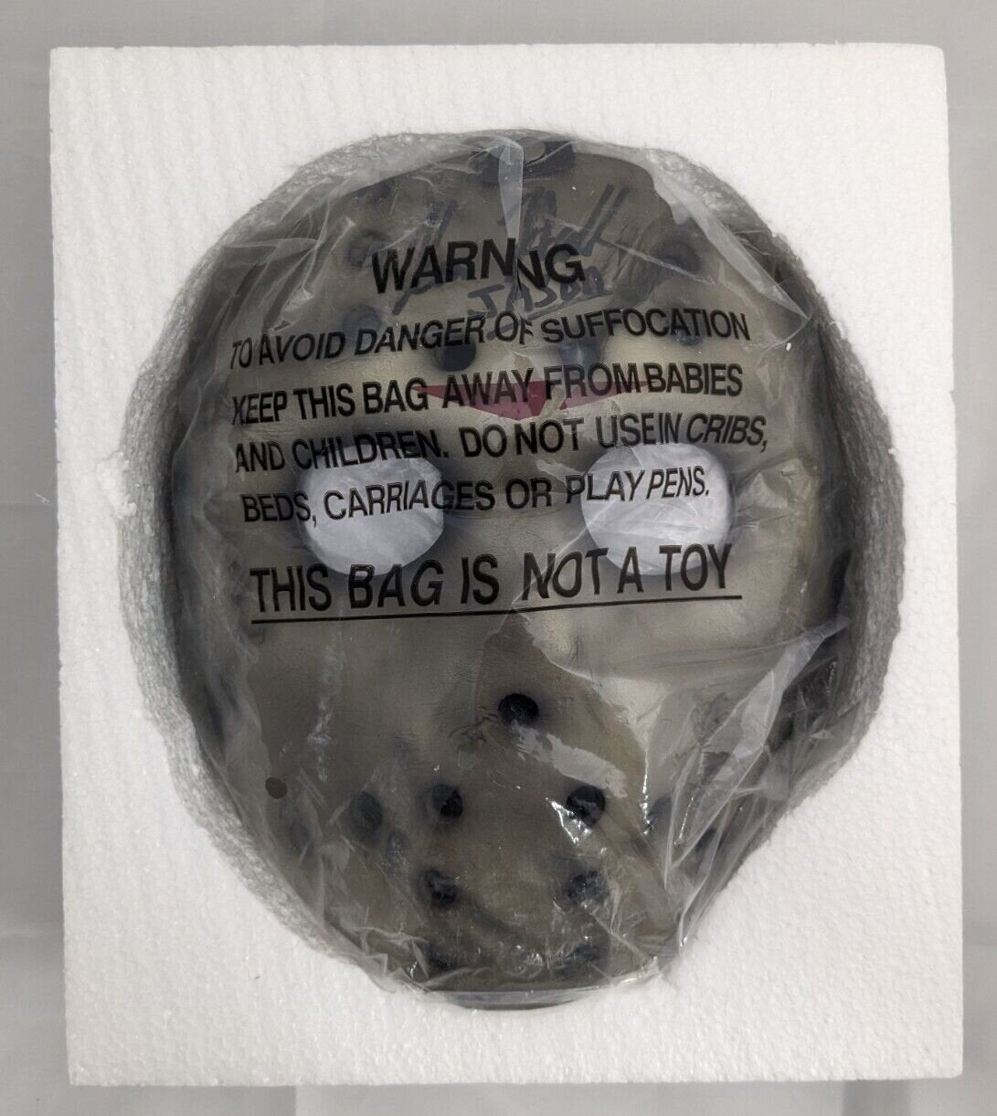 Friday the 13th Neca / Reel Toys Mask Of Jason Signed by Kane Hodder 2004