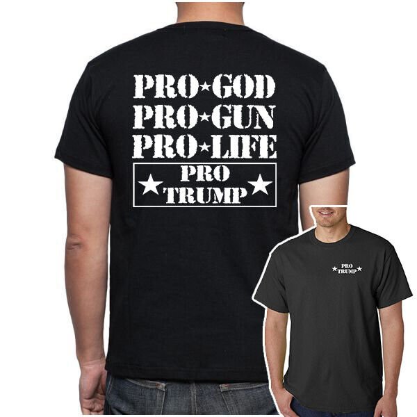 Pro Trump, God, Gun, Life T-Shirt / 2024 President 2nd Amendment Firearm Rights