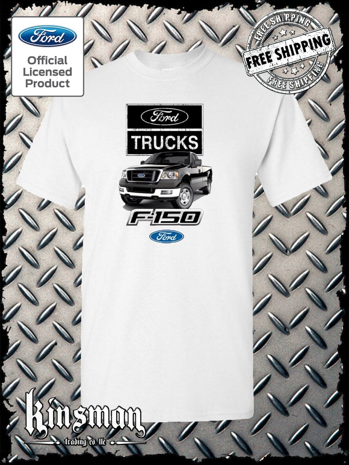 Ford F-150 T-Shirt Pickup Truck 4x4 - Official Licensed Product