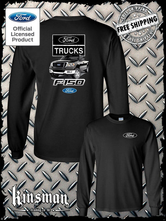 Ford F-150 Long Sleeve 2-Sided T-Shirt Pickup Truck - Official Licensed Product
