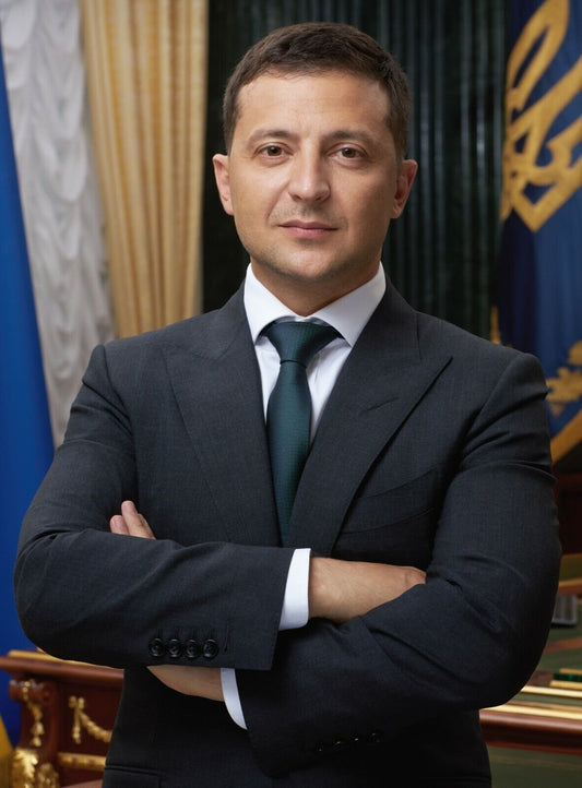 Ukraine President Volodymyr Zelenskyy Professional Archival Quality Photo Print