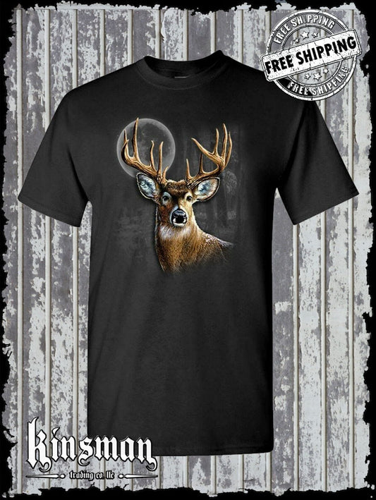 Whitetail Deer Wilderness T-Shirt / Nature Hunting Dad Gift