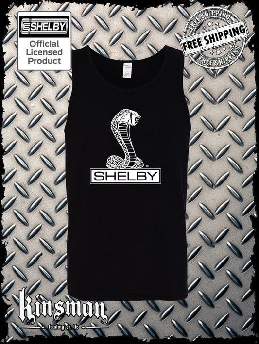 Shelby Cobra Tank Top T-Shirt Official Licensed Product Ford Mustang GT500