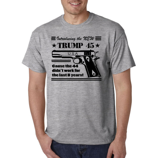 Trump 45 T-Shirt / 2024 President 1911 Pro Gun Firearms Rights 2nd Amendment USA
