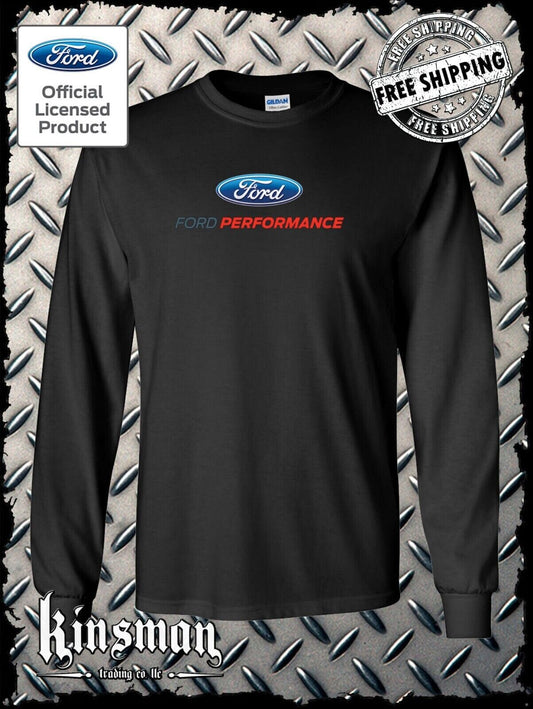 Ford Performance Long Sleeve T-Shirt - Official Licensed Product - Mustang F-150