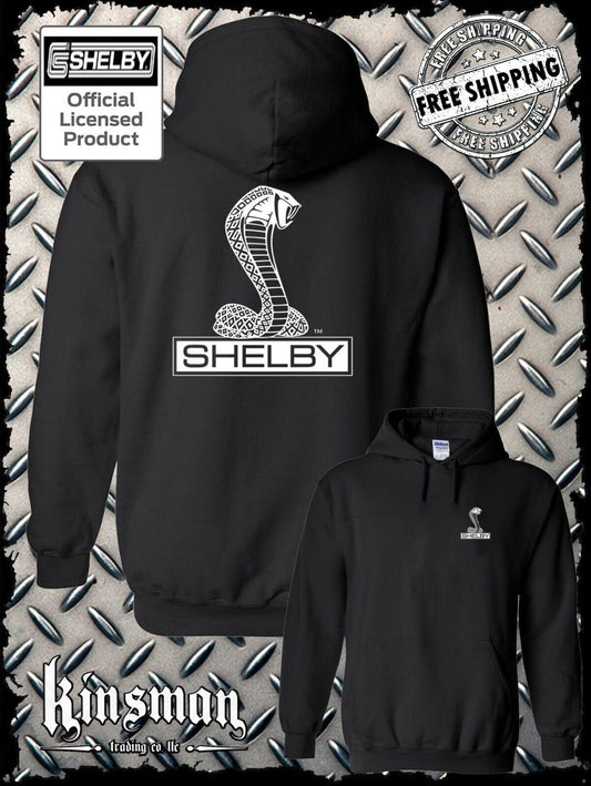 Shelby Cobra Logo 2 Sided Hoodie / Sweatshirt Official Licensed Product