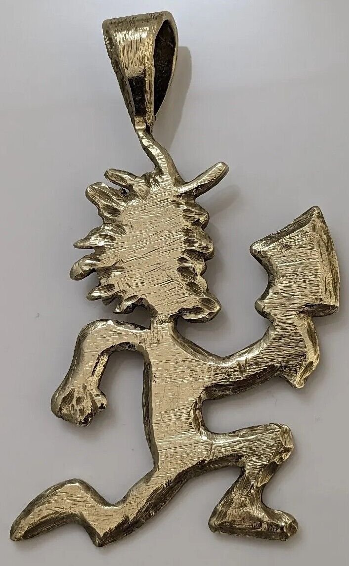 Insane Clown Posse 10k Gold Vintage 1999 Hatchetman Charm ICP Detroit Hip Hop