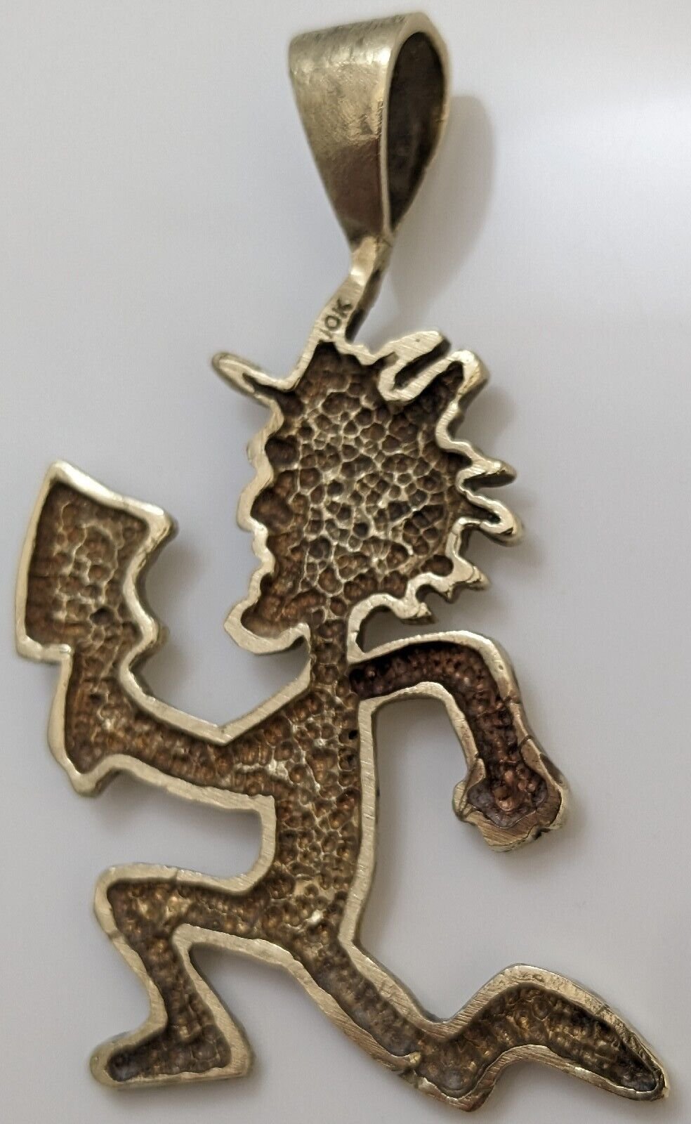 Insane Clown Posse 10k Gold Vintage 1999 Hatchetman Charm ICP Detroit Hip Hop